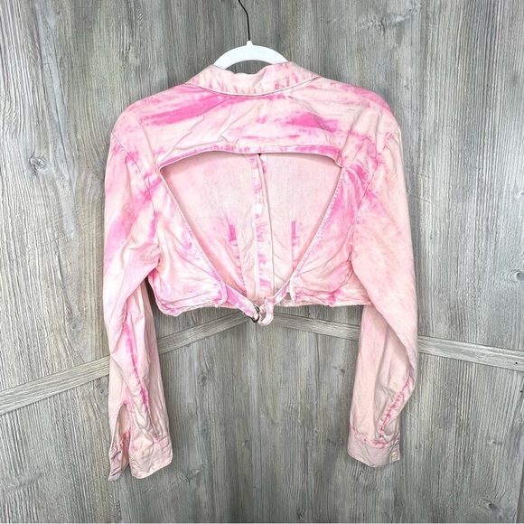 Urban Outfitters BDG Davidson Crop Blouse - Picture 5 of 6
